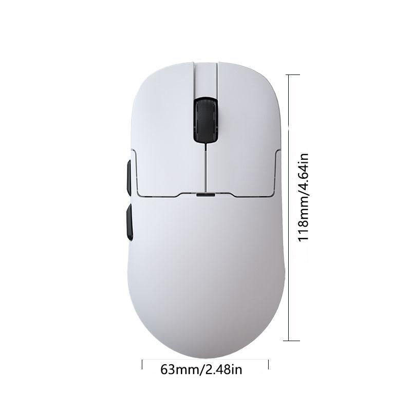 APEX Wireless Gaming Mouse, 1 Count Rechargeable Wireless Three-Mode Mouse with Charging Stand, Wireless Mouse, Ergonomic Design Gaming Mouse