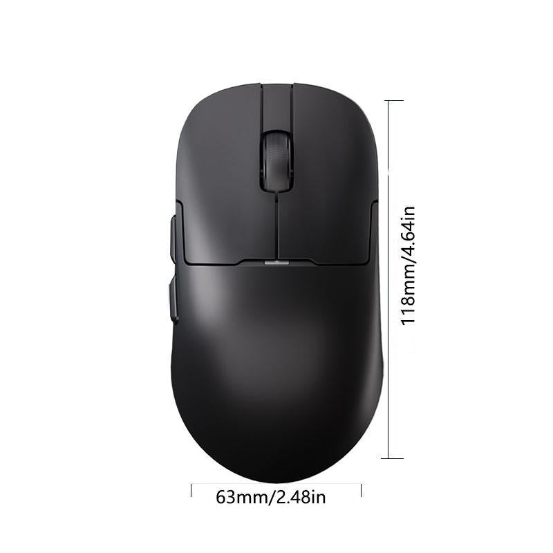 APEX Wireless Gaming Mouse, 1 Count Rechargeable Wireless Three-Mode Mouse with Charging Stand, Wireless Mouse, Ergonomic Design Gaming Mouse